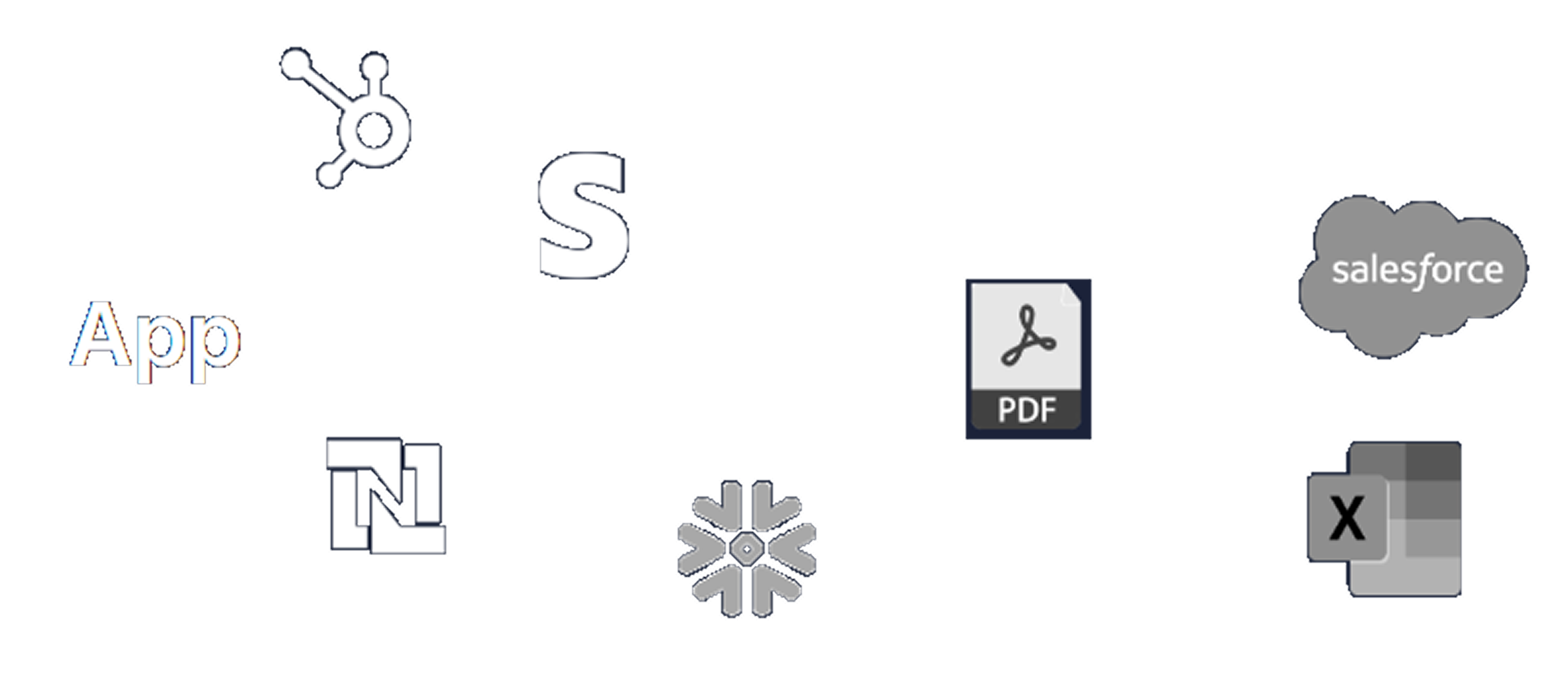 Flexible and Powerful logos